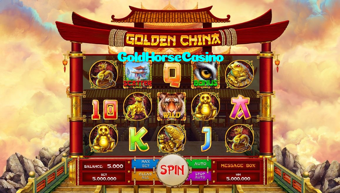 GoldHorseCasino casino presented on mobile device in Pakistan with slots and live games